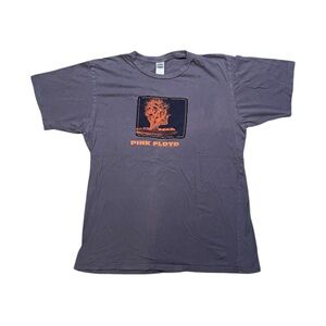 Pink Floyd Tree of Half Life 2005 Graphic Mens T-Shirt W/Sewn On Patch Sz Large